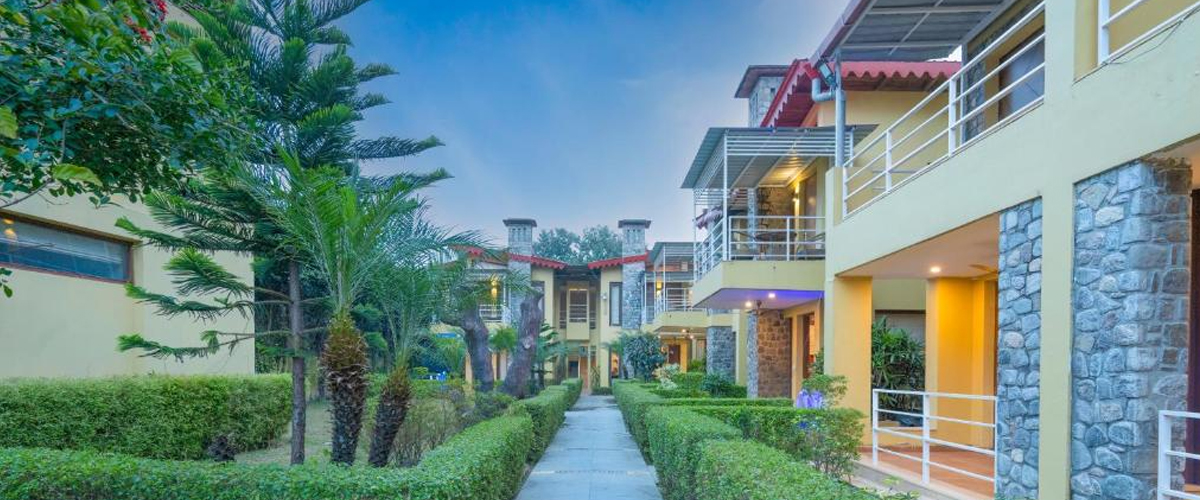 Luxury wooden cottage at Beyond Stay Vasavana Resort Corbett