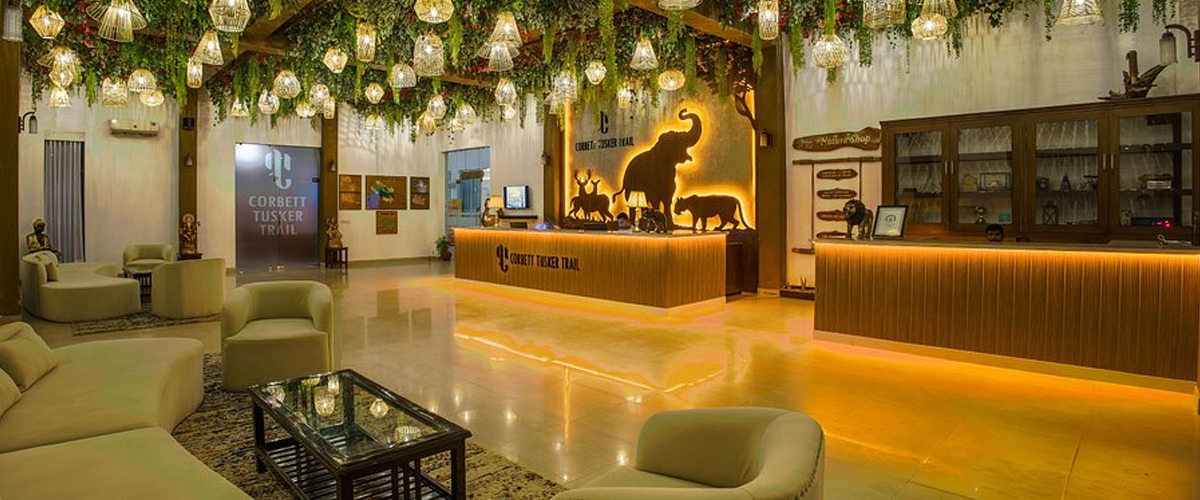 Luxury jungle cottage at Tusker Trail Resort Corbett